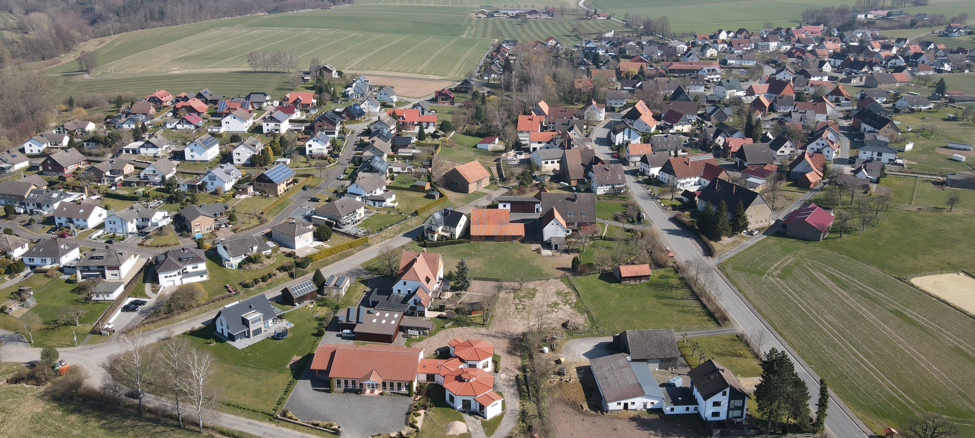 Luftaufnahme von Sabbenhausen